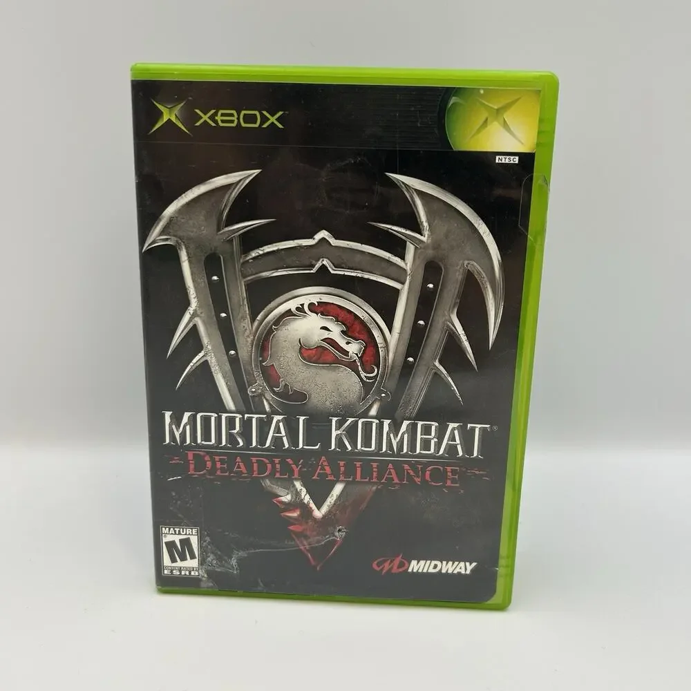 Mortal Kombat: Deadly Alliance (Microsoft Xbox 2003) No Manual - Tested Working